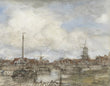 Load image into Gallery viewer, View of a City, by Jacob Maris, circa 1860-1890
