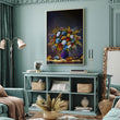 Load image into Gallery viewer, Vintage Modern Impressionism Floral Still Life