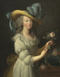 Load image into Gallery viewer, Marie-Antoinette, by Elisabeth-Louise Vigee Le Brun, circa 1783