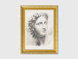 Load image into Gallery viewer, Academy Study Statue Art Sketch, by Johannes Travenraat, circa 1903