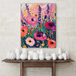 Load image into Gallery viewer, Paint on Canvas Wildflowers Wall Art Print