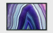 Load image into Gallery viewer, Agate Purple Abstract Wall Art Print