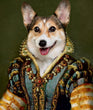 Load image into Gallery viewer, Altered-Art Royal Dog Wall Art Print