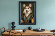 Load image into Gallery viewer, Altered-Art Royal Dog Wall Art Print