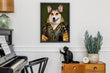 Load image into Gallery viewer, Altered-Art Royal Dog Wall Art Print