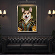 Load image into Gallery viewer, Altered-Art Royal Dog Wall Art Print