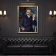 Load image into Gallery viewer, Portrait of French Music Composer Albert Cahen d'Anvers, by Pierre-Auguste Renoir, circa 1881