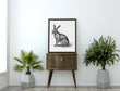 Load image into Gallery viewer, Rabbit Vintage Engraved Illustration Print