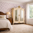 Load image into Gallery viewer, Liliah Avenue Purple Whimsical Floral Peel and Stick and Traditional Wallpaper