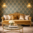 Load image into Gallery viewer, Ely Place Geometric Art Deco Wallpaper Peel and Stick and Traditional Wallpaper