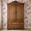 Load image into Gallery viewer, Felicia Pink and Blue Botanical Floral Bird Peel and Stick and Traditional Wallpaper