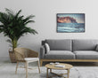 Load image into Gallery viewer, Vintage Seaside Cliff Landscape Wall Art Print