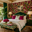 Load image into Gallery viewer, Ambrose Avenue Floral Botanical Peel and Stick and Traditional Wallpaper