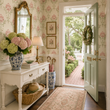Load image into Gallery viewer, Chelsie Antique Vintage Floral Peel and Stick and Traditional Wallpaper