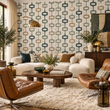 Load image into Gallery viewer, Aiden Street Mid- Century Modern Peel and Stick and Traditional Wallpaper