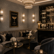 Load image into Gallery viewer, De Beauvoir Estate Damask Peel and Stick and Traditional Wallpaper