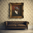 Load image into Gallery viewer, Altered Art Royal Dog Portrait Wall Art Print