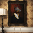 Load image into Gallery viewer, Altered Art Royal Dog Portrait Wall Art Print