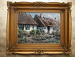 Load image into Gallery viewer, Springtime in a Rustic Garden, by Peder Mork Monsted, circa 1923