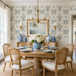 Load image into Gallery viewer, Shelby Abstract Floral Farmhouse Peel and Stick and Traditional Wallpaper