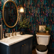 Load image into Gallery viewer, Raglan Close Moody Bold Nautical Peel and Stick and Traditional Wallpaper