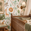 Load image into Gallery viewer, Tamar Street Animal Safari Peel and Stick and Traditional Wallpaper