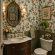 Load image into Gallery viewer, Corrine Victorian Botanical Chinoiserie Floral Peel and Stick and Traditional Wallpaper