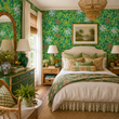 Load image into Gallery viewer, Ambros Walk Bold Botanical Peel and Stick and Traditional Wallpaper