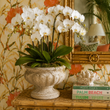 Load image into Gallery viewer, Vyner Place Orange Botanical Peel and Stick and Traditional Wallpaper