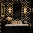 Load image into Gallery viewer, Varndell Street Bold Geometric Peel and Stick and Traditional Wallpaper