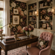 Load image into Gallery viewer, Bloomfield Road Victorian Floral Peel and Stick and Traditional Wallpaper