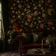 Load image into Gallery viewer, Poppy Place Victorian Floral Peel and Stick and Traditional Wallpaper