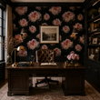 Load image into Gallery viewer, Chelsea Grove Pink Peony Peel and Stick and Traditional Wallpaper