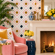 Load image into Gallery viewer, Tenby Road Geometric Peel and Stick and Traditional Wallpaper