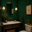 Load image into Gallery viewer, Vicarage Grove Moody Botanical Peel and Stick and Traditional Wallpaper