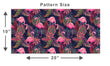 Load image into Gallery viewer, The Benson Quay Tropical Flamingo Fabric By The Yard