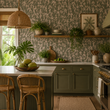 Load image into Gallery viewer, Tommy Vintage Tropical Palm Tree Peel and Stick and Traditional Wallpaper