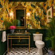 Load image into Gallery viewer, Ashburnham Mews Victorian Peacock Baroque Peel and Stick and Traditional Wallpaper