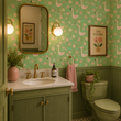 Load image into Gallery viewer, Park View Tropical Retro Peel and Stick and Traditional Wallpaper