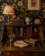 Load image into Gallery viewer, Avalon Court Vintage Floral Peel and Stick and Traditional Wallpaper