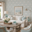 Load image into Gallery viewer, Amelia Street Victorian Floral Peel and Stick and Traditional Wallpaper