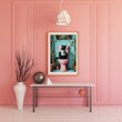 Load image into Gallery viewer, Cat on Toilet Reading the Newspaper Wall Art Print
