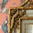 Load image into Gallery viewer, Abingdon Close Victorian Peacock Chinoiserie Peel and Stick and Traditional Wallpaper