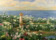 Load image into Gallery viewer, Island Garden, by Sally Swatland, circa 1900's