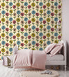 Load image into Gallery viewer, Brinley Way Girl's Room Floral Wallpaper