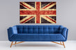 Load image into Gallery viewer, Vintage London Flag Wall Art Print