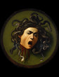Load image into Gallery viewer, Medusa, by Caravaggio, circa 1598