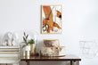 Load image into Gallery viewer, Abstract Brown and Black Modern Wall Art Print