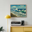 Load image into Gallery viewer, Island Beach Waves Painting Wall Art Print