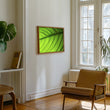 Load image into Gallery viewer, Abstract Macro Green Leaf Wall Art Print